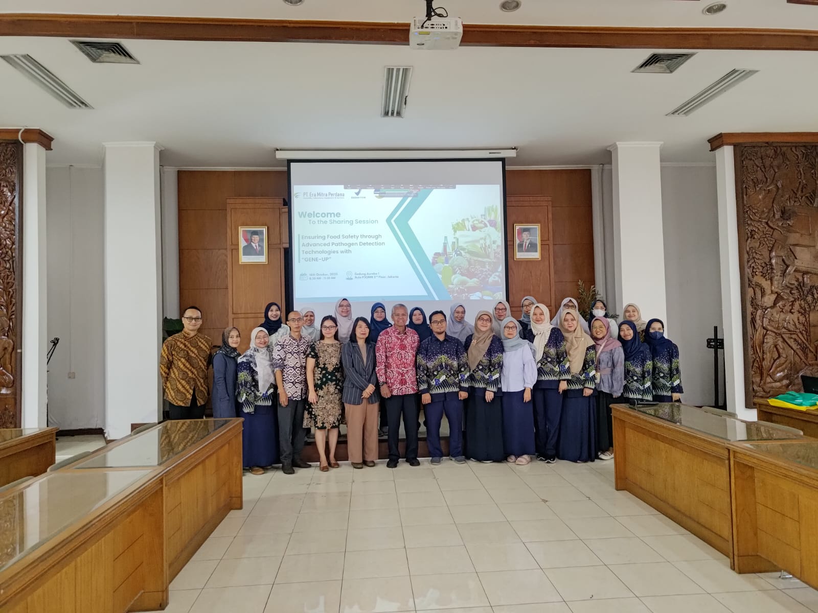 Sharing Session with PPPOMN "Ensuring Food Safety Through Advanced Pathogen Detection Technologies with GENE-UP"