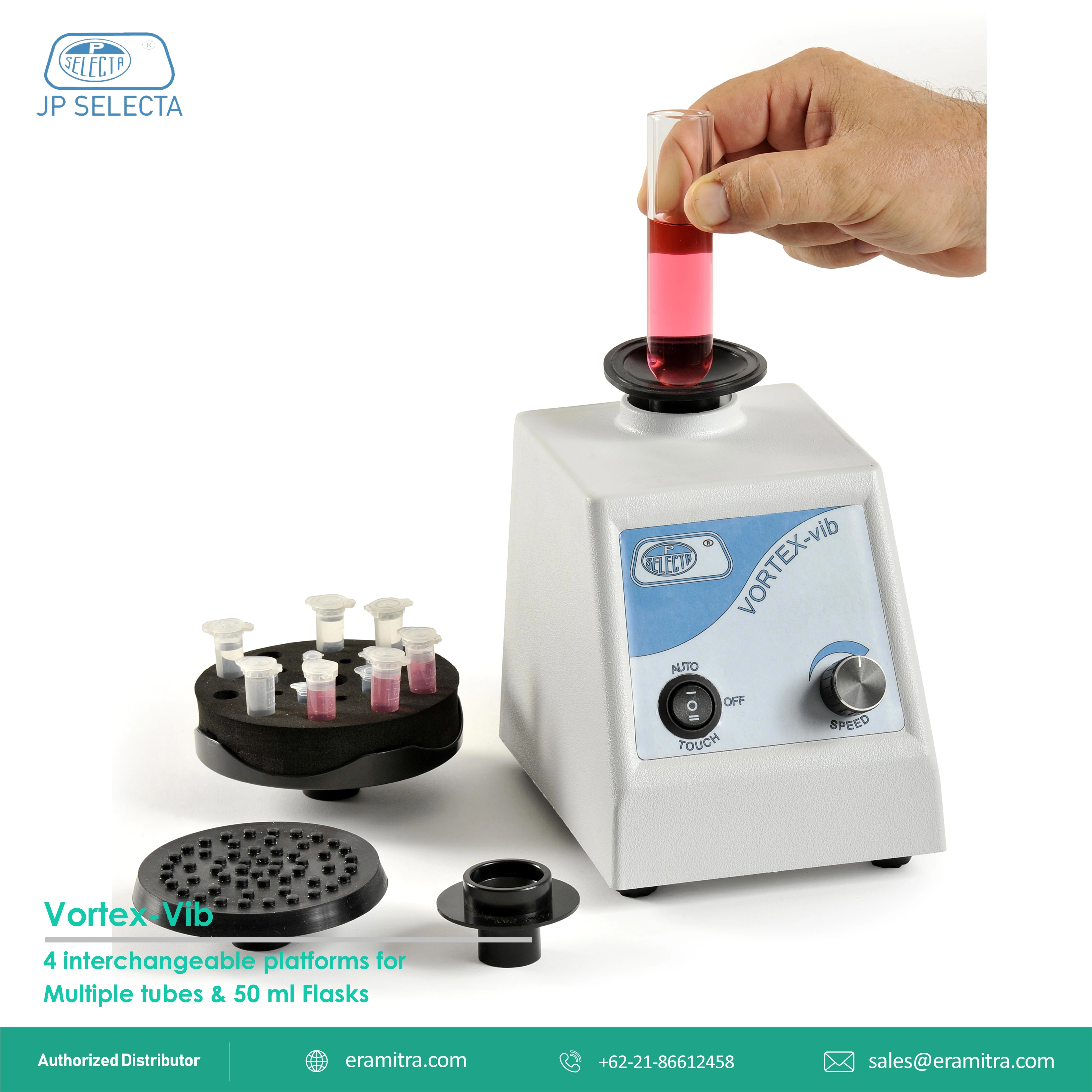 Mixer shaker for tubes “Vortex-Vib”