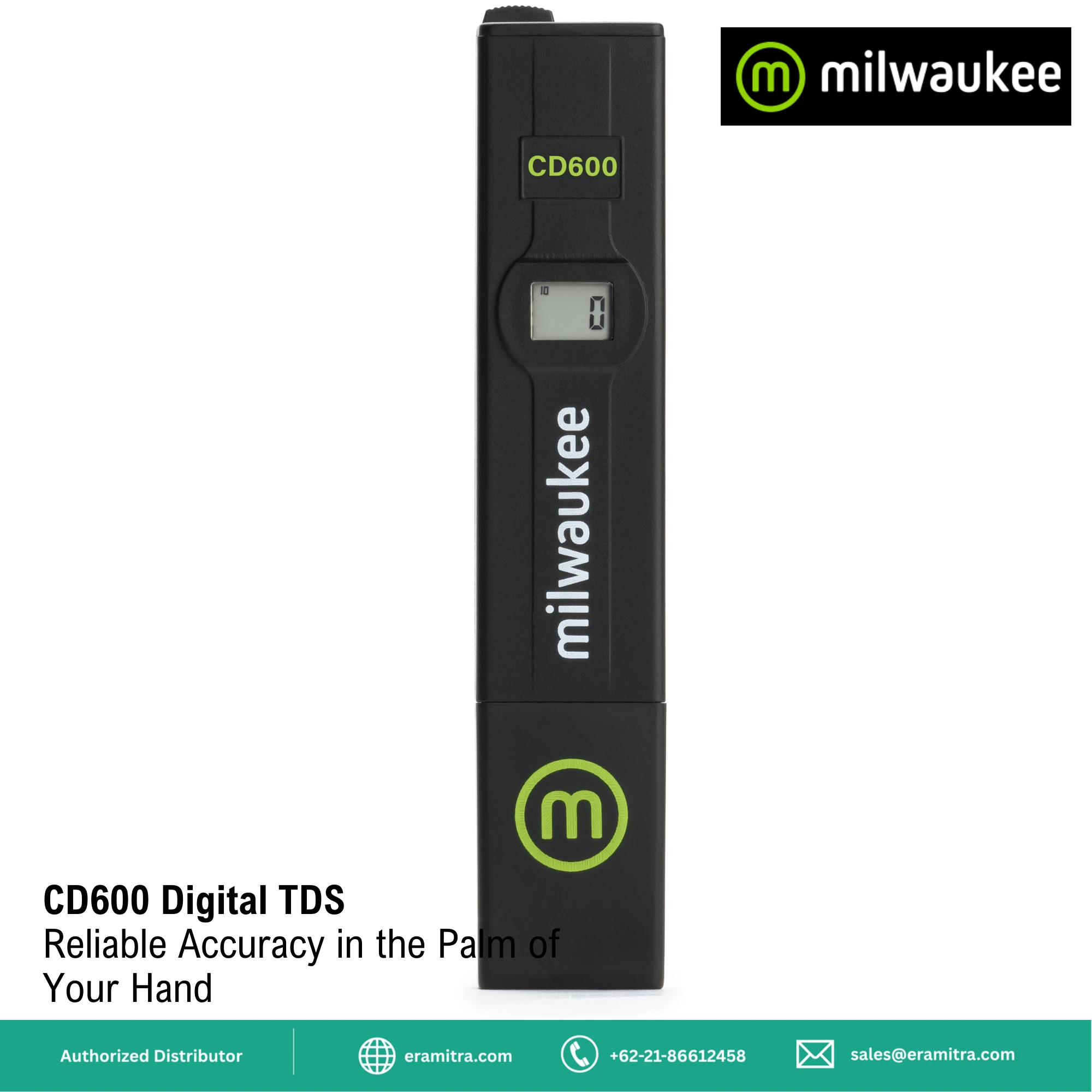 Milwaukee CD600 Digital Total Dissolved Solids Pen (TDS)