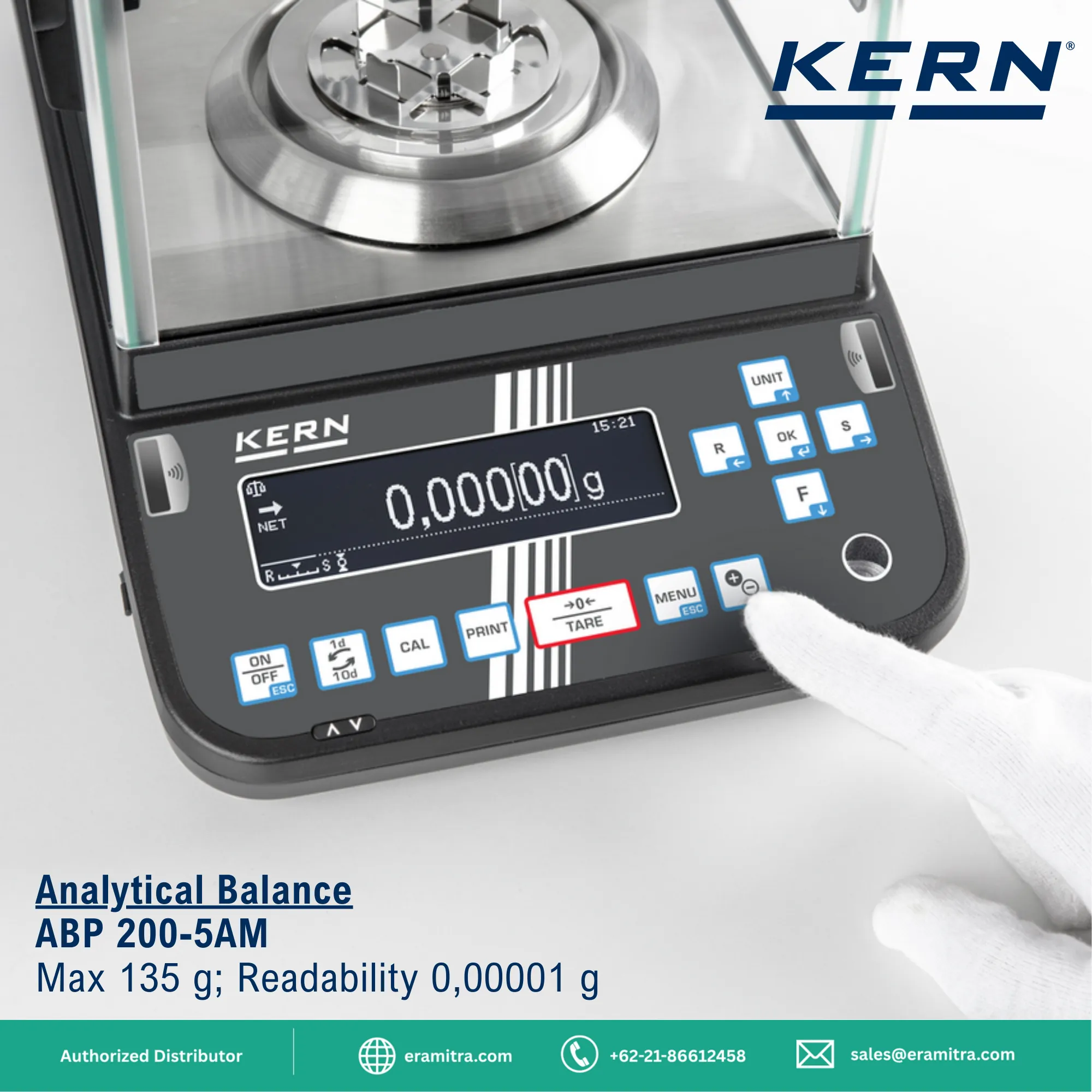 Analytical balance ABP 200-5AM