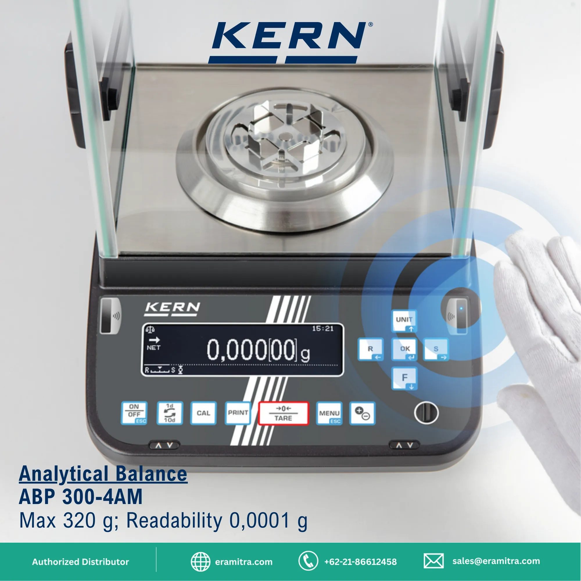 Analytical balance ABP 300-4AM