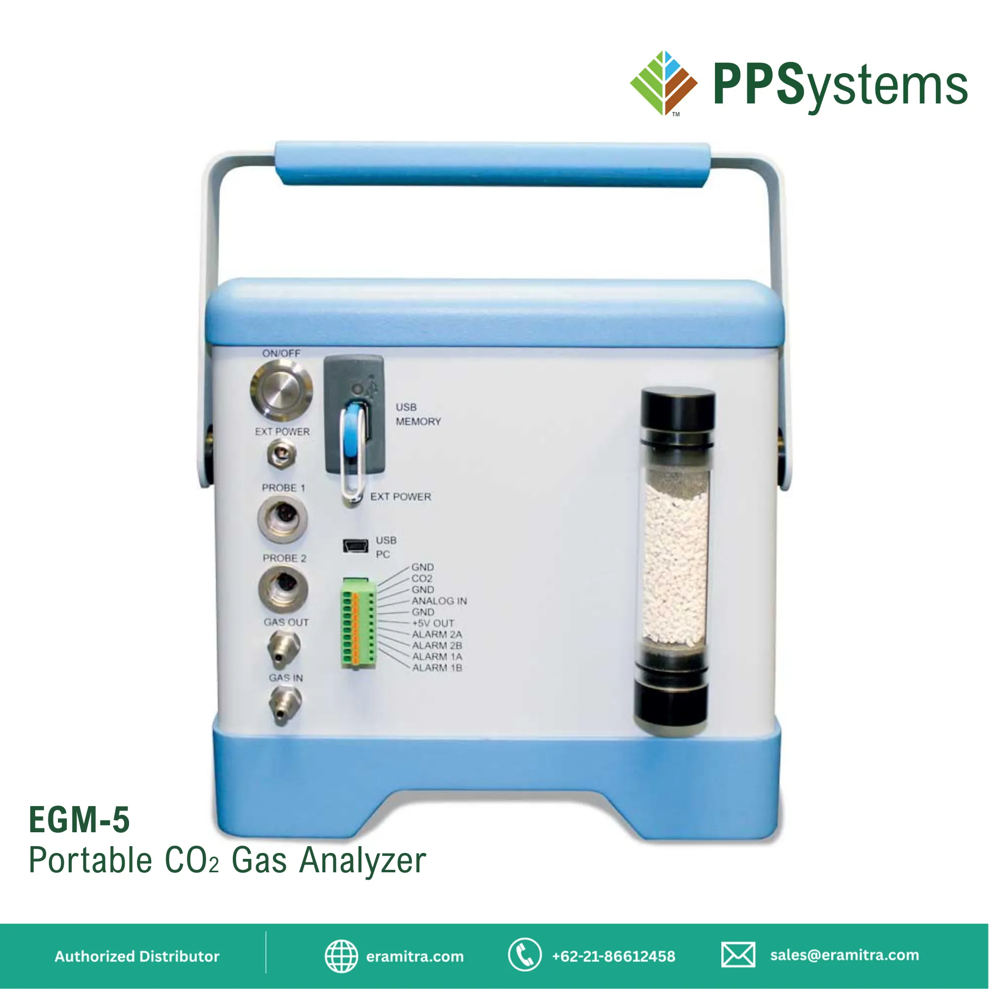 EGM-5 Portable CO2 Gas Analyzer