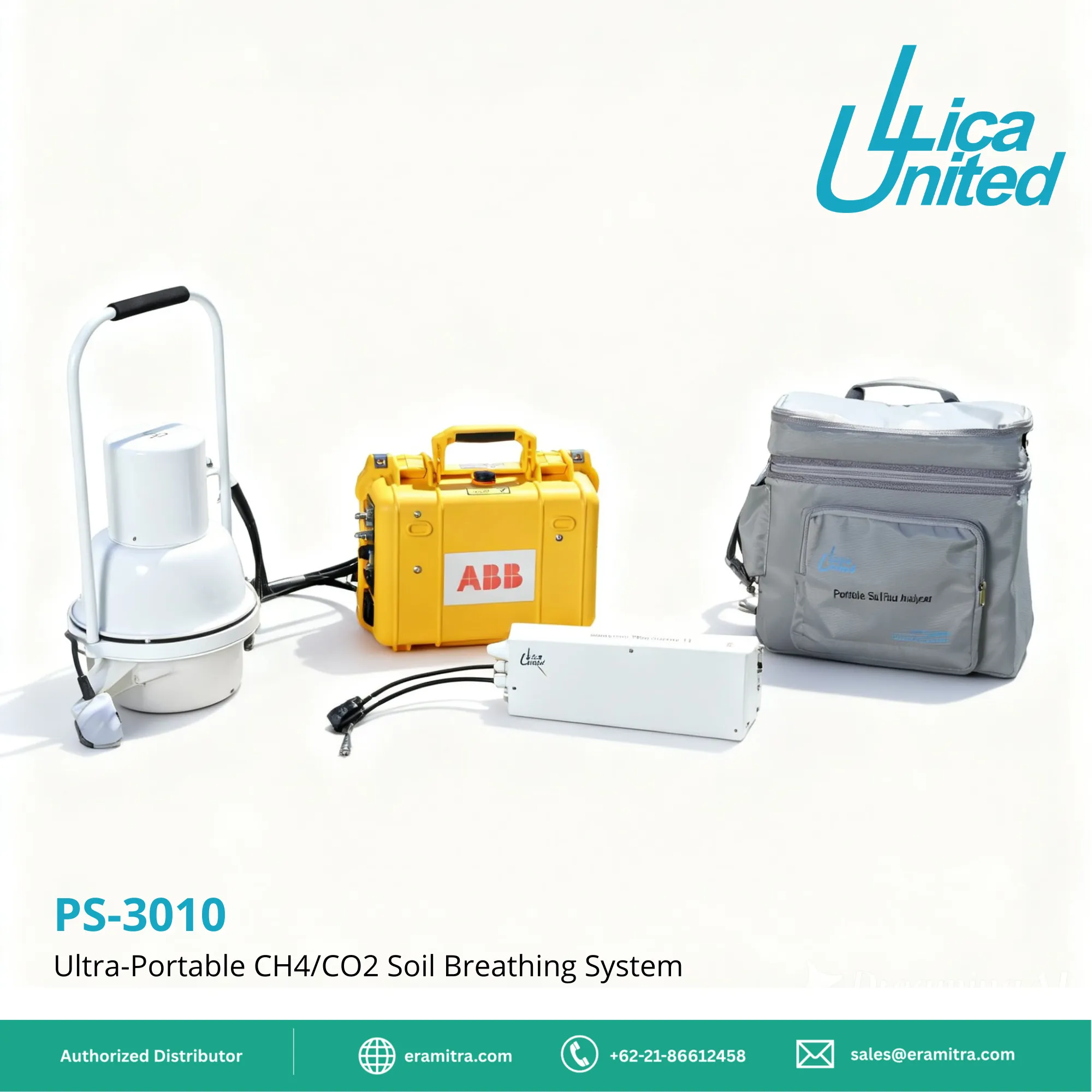 PS-3010 Ultra-Portable CH4/CO2 Soil Breathing System