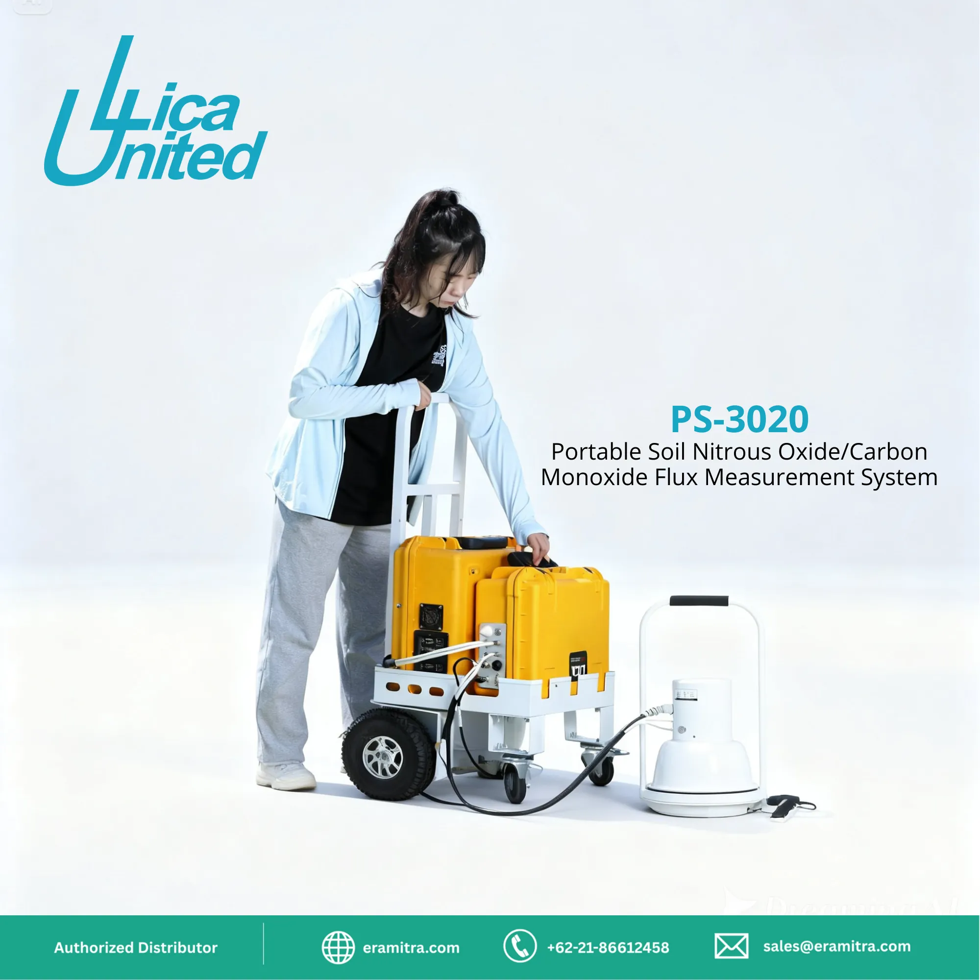 PS-3020 Portable Soil Nitrous Oxide/Carbon Monoxide Flux Measurement System