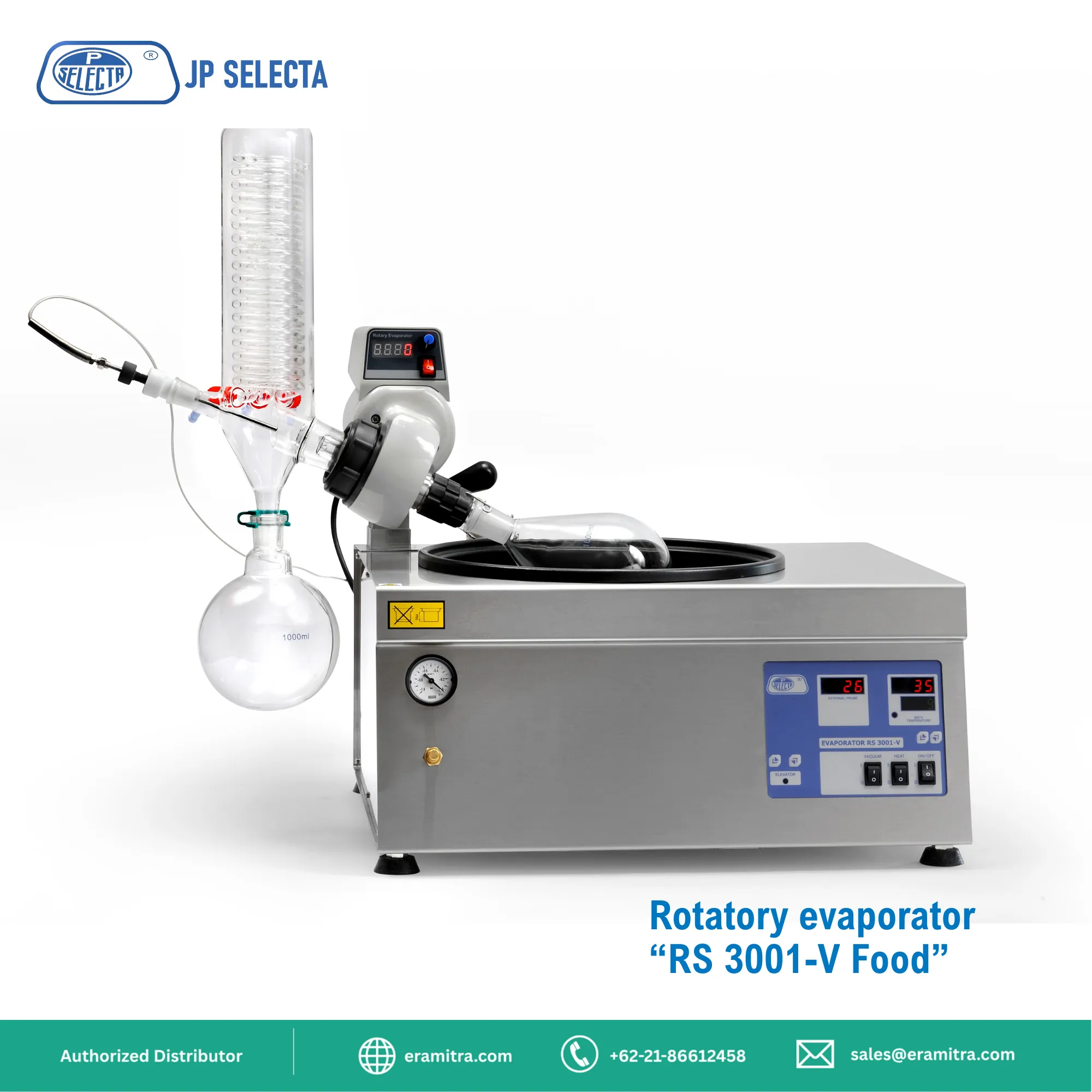 Rotatory evaporator “RS 3001-V Food”